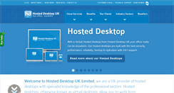 Desktop Screenshot of hosteddesktopuk.co.uk