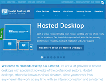Tablet Screenshot of hosteddesktopuk.co.uk